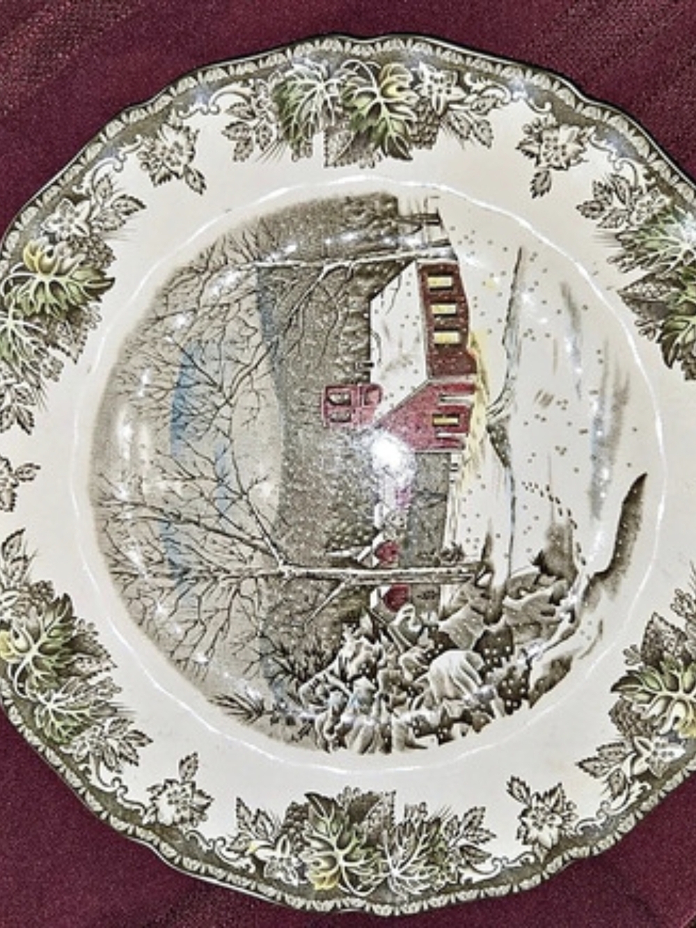 Johnson Brothers The Friendly Village - The School House Dinner Plate